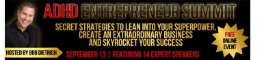 ADHD Entrepreneur Summit summit banner