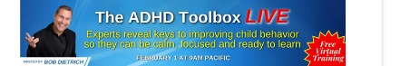 The ADHD Toolbox LIVE — Series 2 summit banner