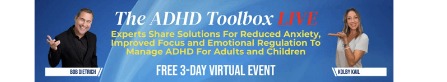 The ADHD Toolbox LIVE summit banner