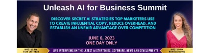 The Unleash AI for Business Summit summit banner